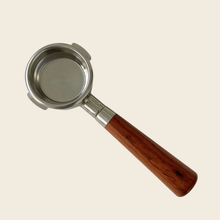 Breville 58mm - Bottomless Portafilter - Almond Solid Wood — front view