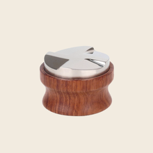 Coffee Distributor - 58mm - Wooden - Barista Grade — front view
