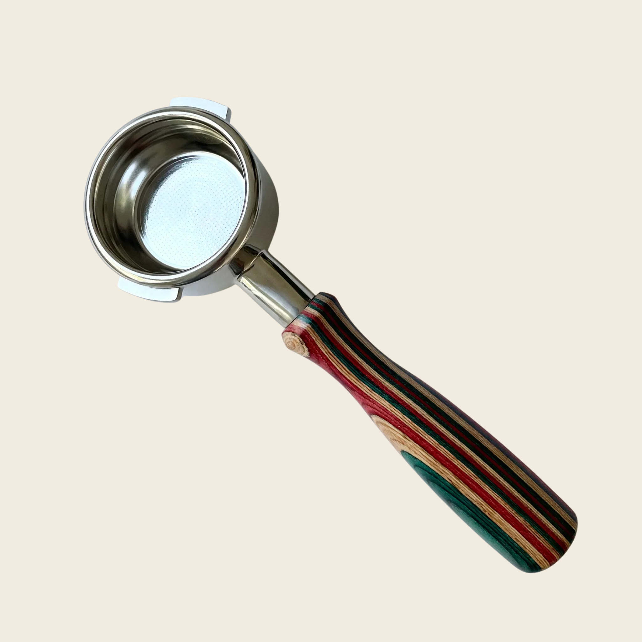 Nuova 58mm - Bottomless Portafilter - Premium Woodgrain