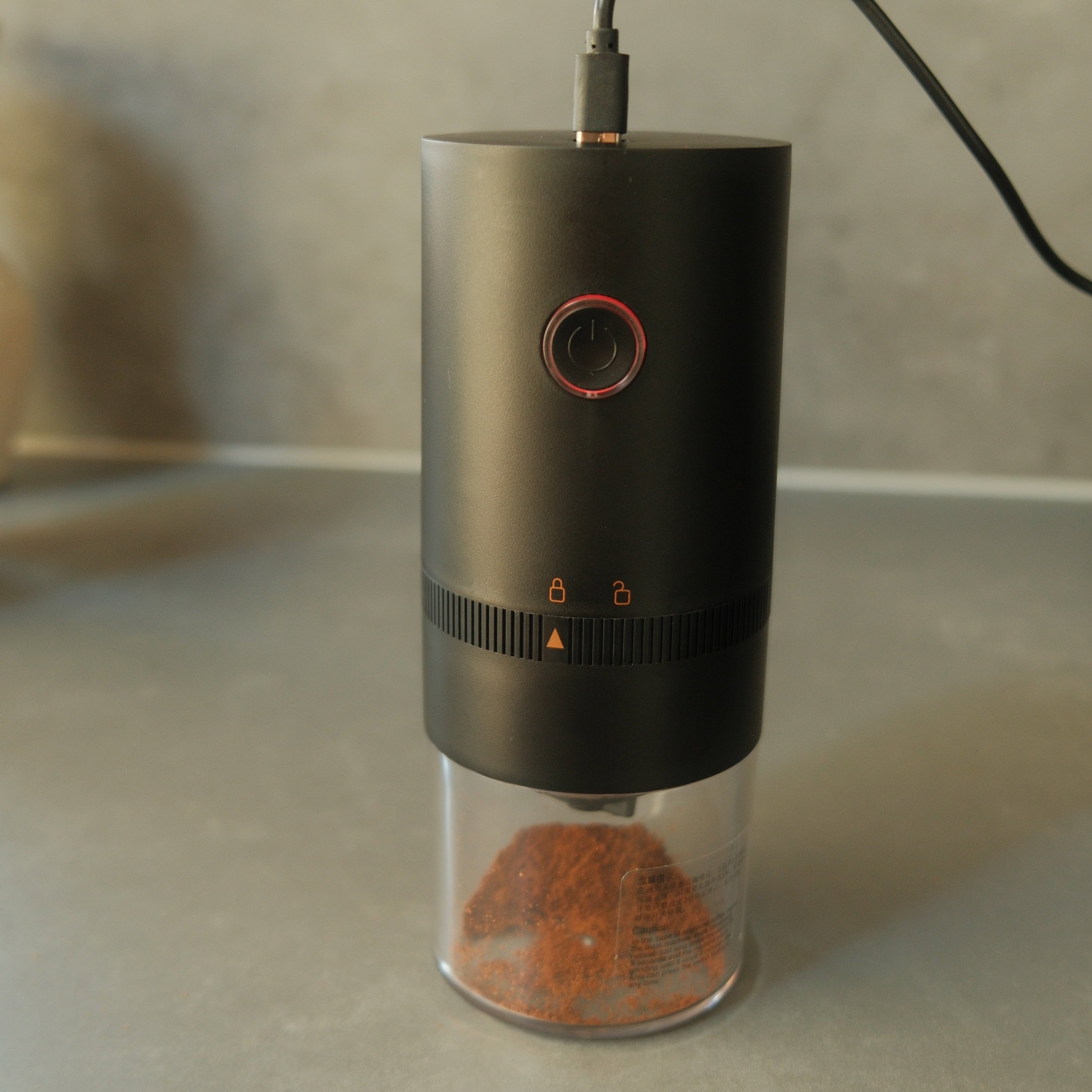 Rechargeable Electric Coffee Grinder (USB-C) — alternate view