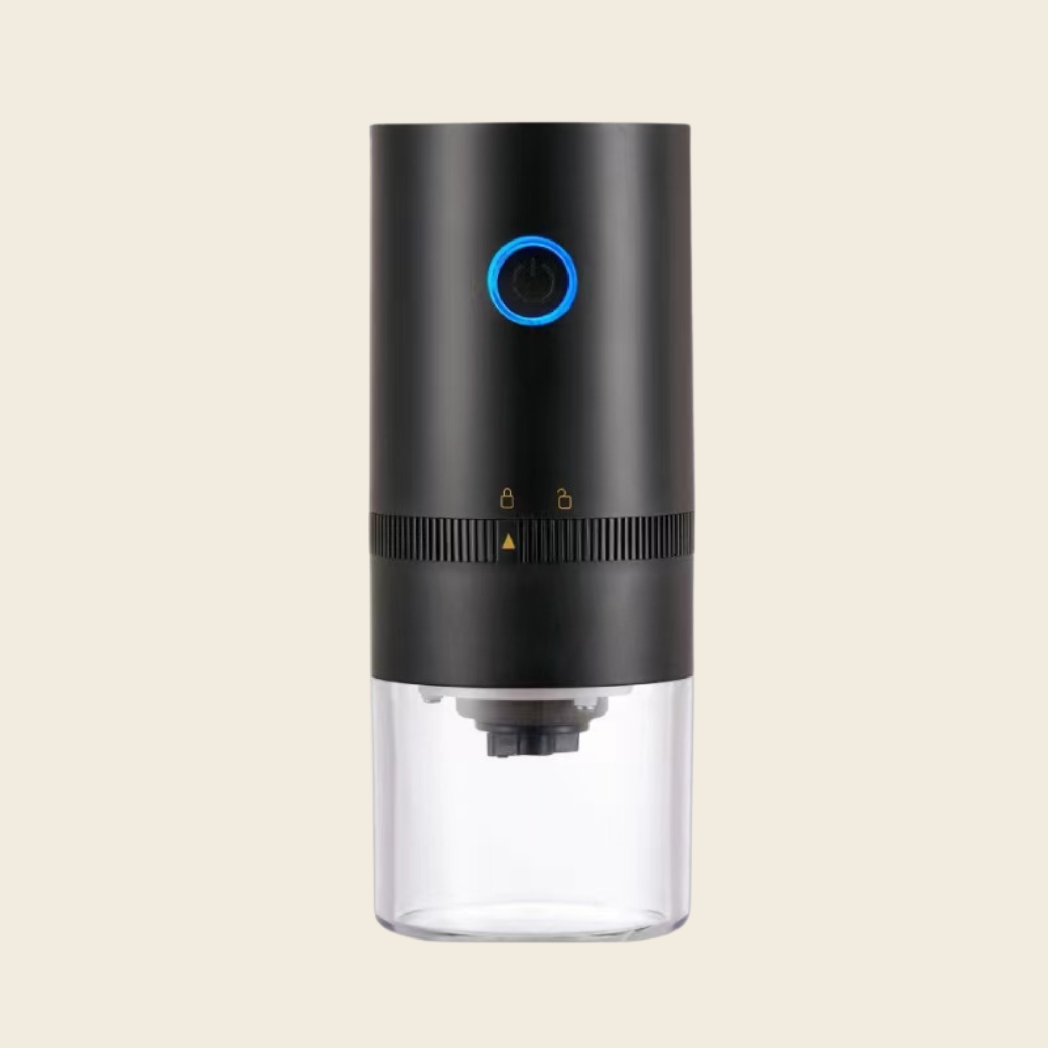 Rechargeable Electric Coffee Grinder (USB-C) — front view