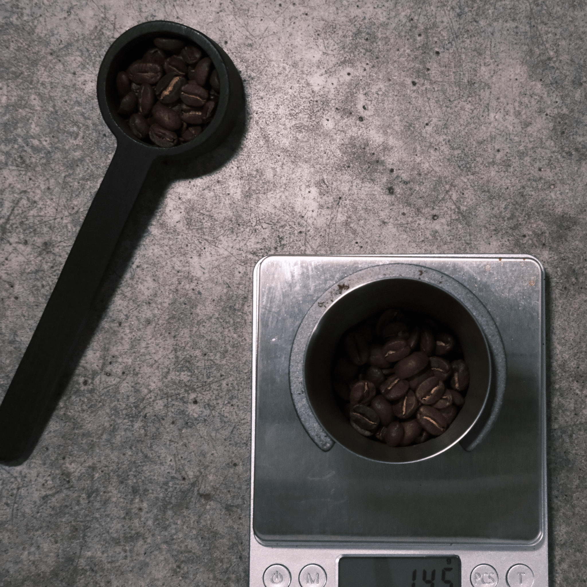 Walnut Coffee Spoon — lifestyle shot