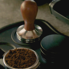Load and play video in Gallery viewer, Adjustable Black 58mm Coffee Tamper - Barista Grade