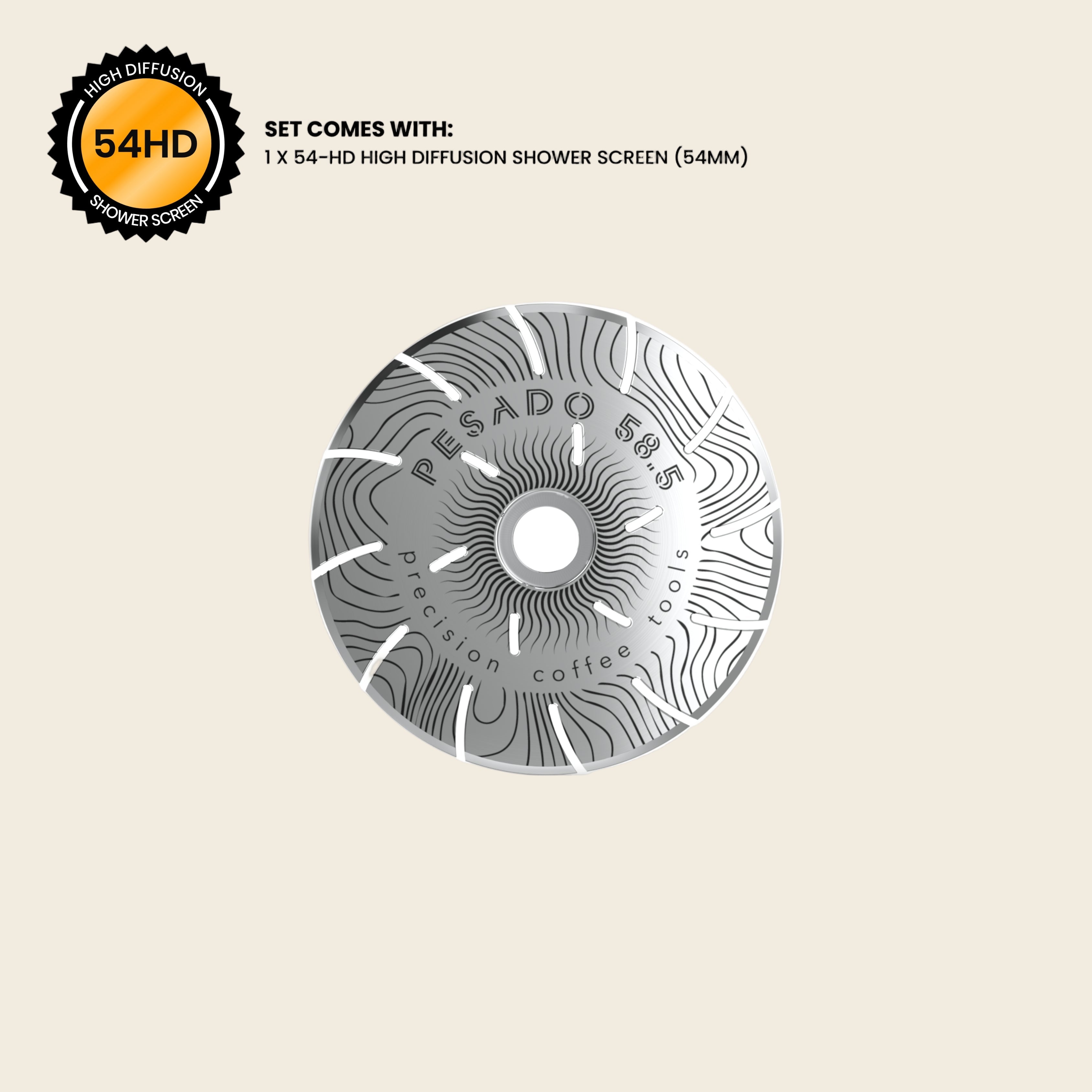 Sage 54mm High Diffusion Espresso Shower Screen