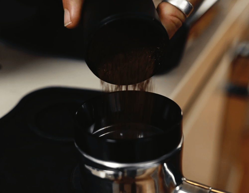 Coffee Dosing Ring – Black | Coffee Nerd