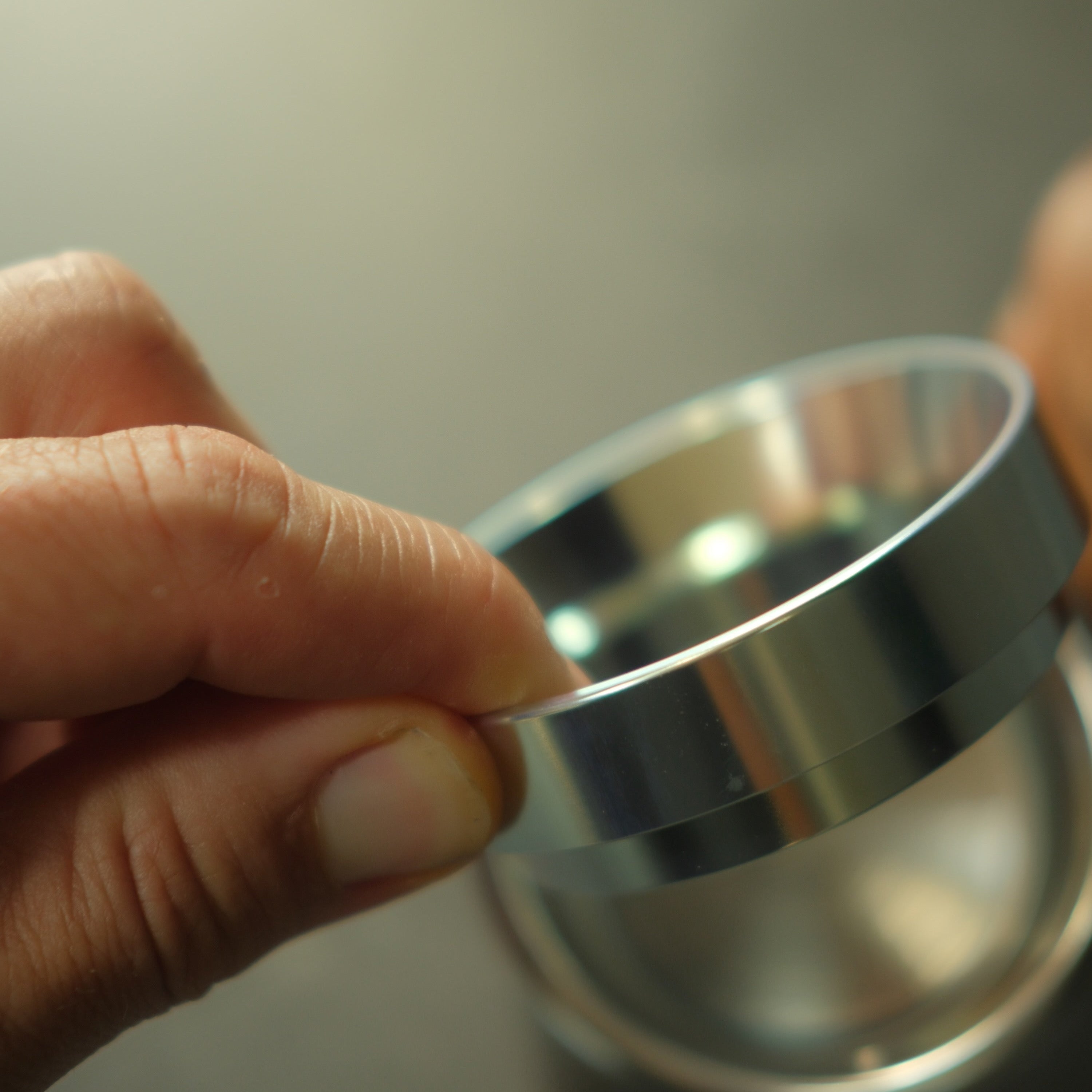 Coffee Dosing Ring - Silver